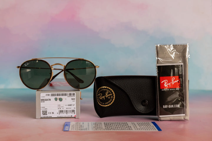 RAY BAN ROUND DOUBLE BRIDGE RB3647N