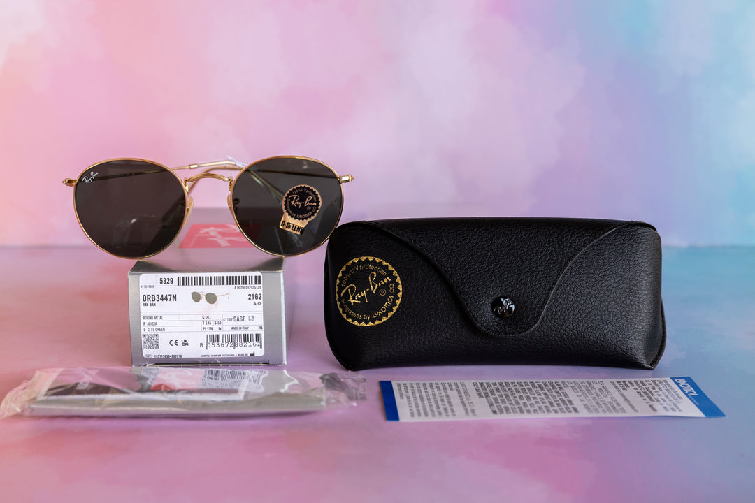RAY BAN ROUND METAL RB3447N