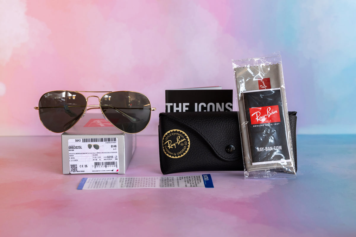 Lo que recibes - RAY BAN AVIATOR RB3025L