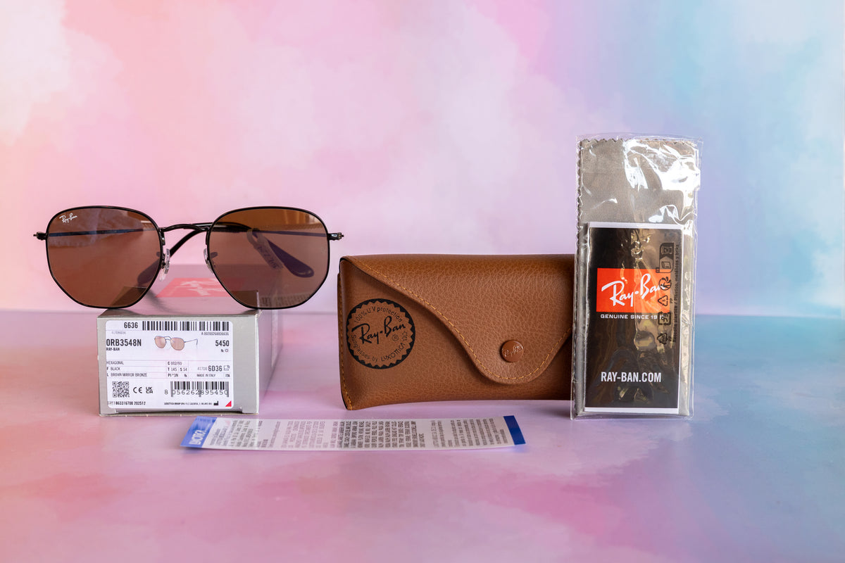 Lo que recibes - RAY BAN HEXAGONAL RB3548N