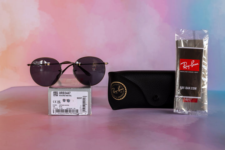 RAY BAN ROUND METAL RB3447N