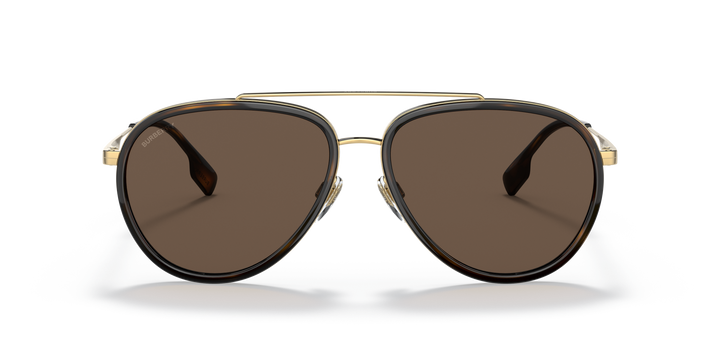 Burberry BE3125 101773 Dorado / Marrón oscuro vista 5