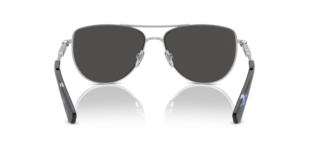 Burberry BE3149 100587 Plateado / Gris oscuro vista 4