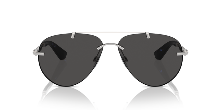 Burberry BE3151 100587 Plateado / Gris oscuro vista 5