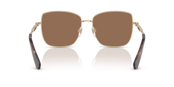 Burberry BE3158 110973 Dorado claro / Marrón oscuro vista 4