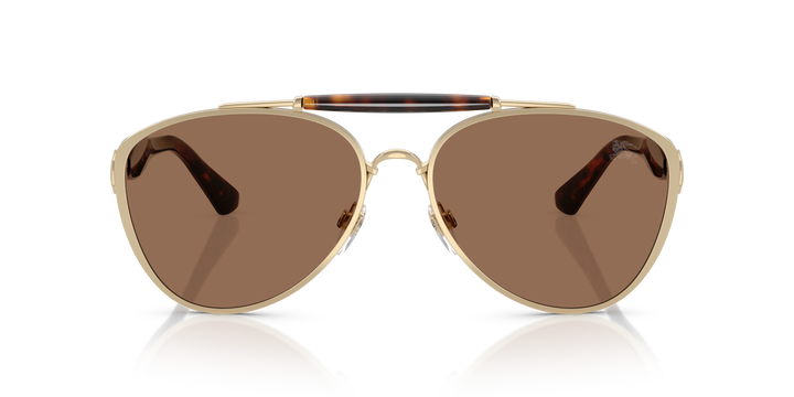 Burberry BE3160 110973 Dorado claro / Marrón oscuro vista 5