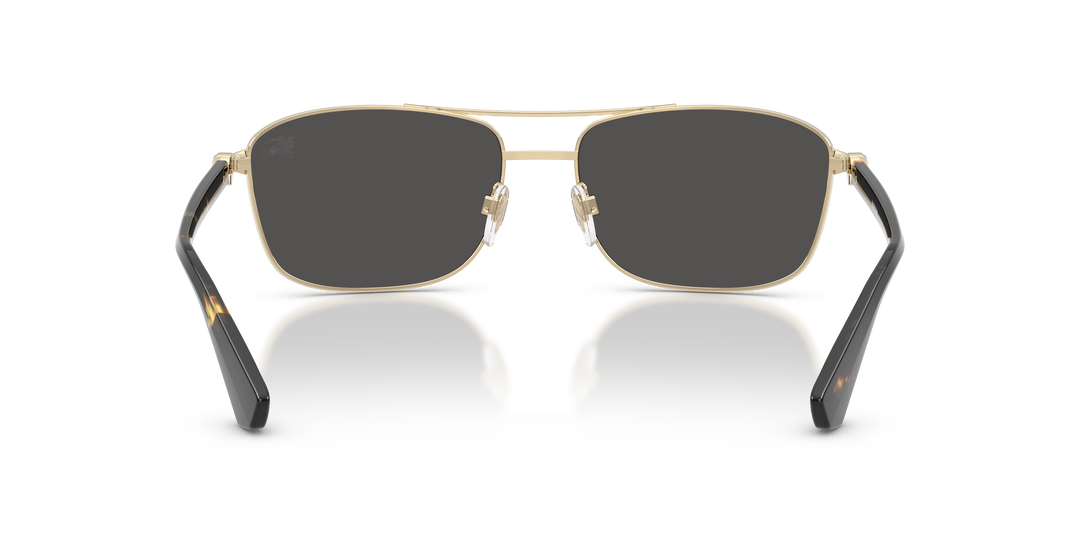 Burberry BE3163 110987 Dorado claro / Gris oscuro vista 4