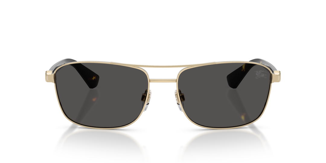 Burberry BE3163 110987 Dorado claro / Gris oscuro vista 5