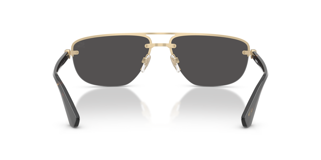 Burberry BE3164 110987 Dorado claro / Gris oscuro vista 4