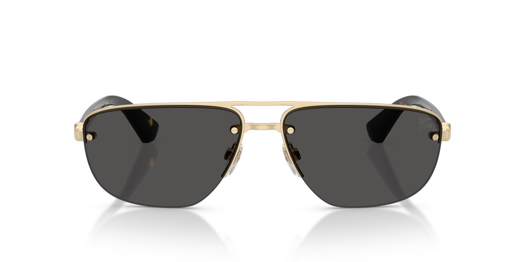 Burberry BE3164 110987 Dorado claro / Gris oscuro vista 5