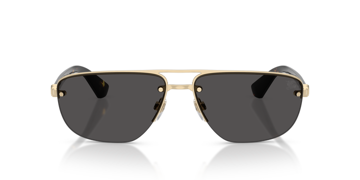 Burberry BE3164 110987 Dorado claro / Gris oscuro vista 5