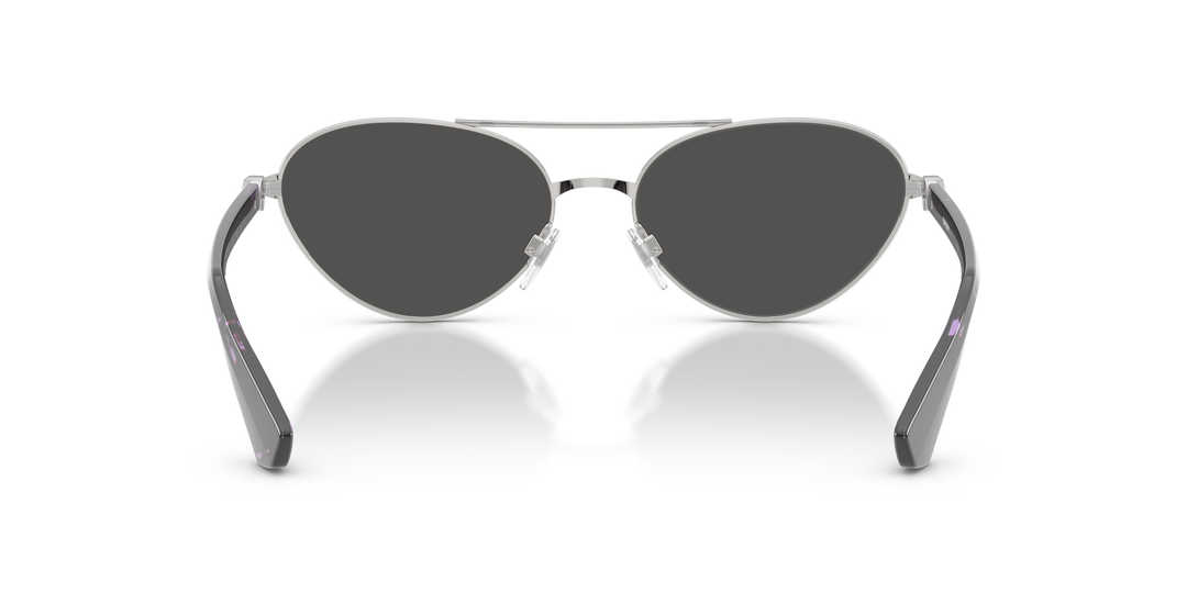 Burberry BE3165 100587 Plateado / Gris oscuro vista 4
