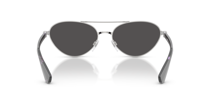 Burberry BE3165 100587 Plateado / Gris oscuro vista 4