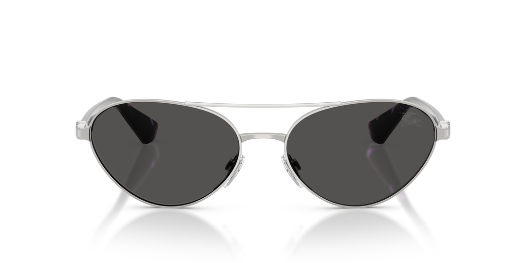 Burberry BE3165 100587 Plateado / Gris oscuro vista 5