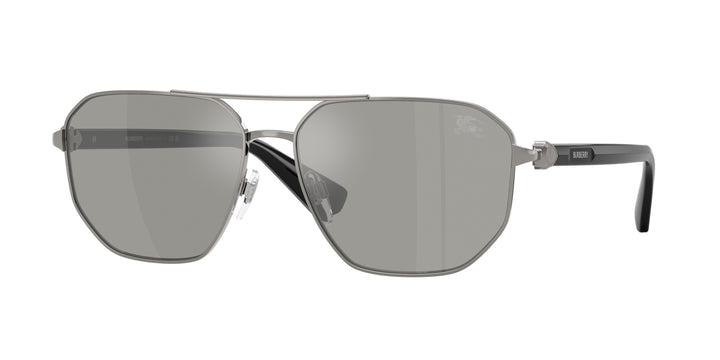 Burberry Be3166 10036G Gris Plomo / Gris Claro y Plateado Espejado