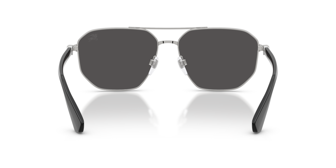 Burberry BE3166 100587 Plateado / Gris oscuro vista 4