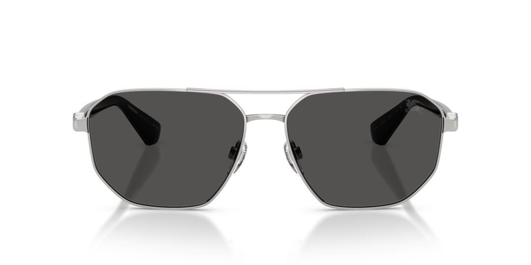 Burberry BE3166 100587 Plateado / Gris oscuro vista 5