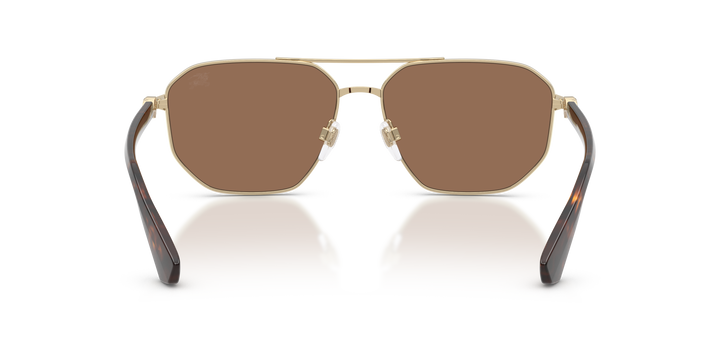 Burberry BE3166 110973 Dorado claro / Marrón oscuro vista 4