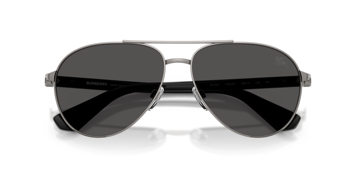 Burberry BE3167 100387 Gris Plomo / Gris oscuro vista 6