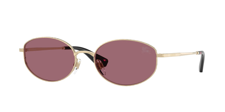Burberry BE3169 11091A Dorado claro / Violeta vista 1