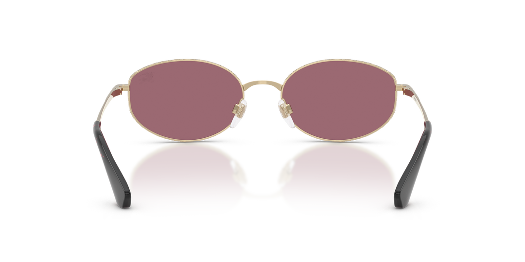 Burberry BE3169 11091A Dorado claro / Violeta vista 4
