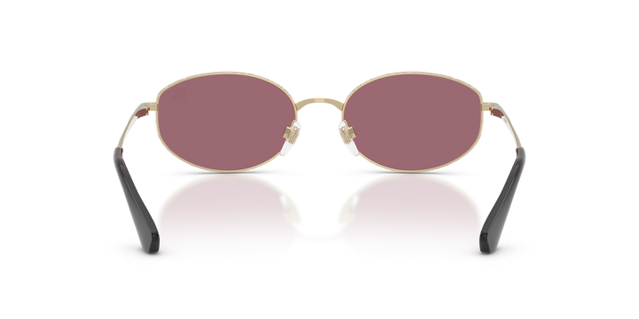Burberry BE3169 11091A Dorado claro / Violeta vista 4