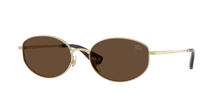 Burberry BE3169 110973 Dorado claro / Marrón oscuro vista 1