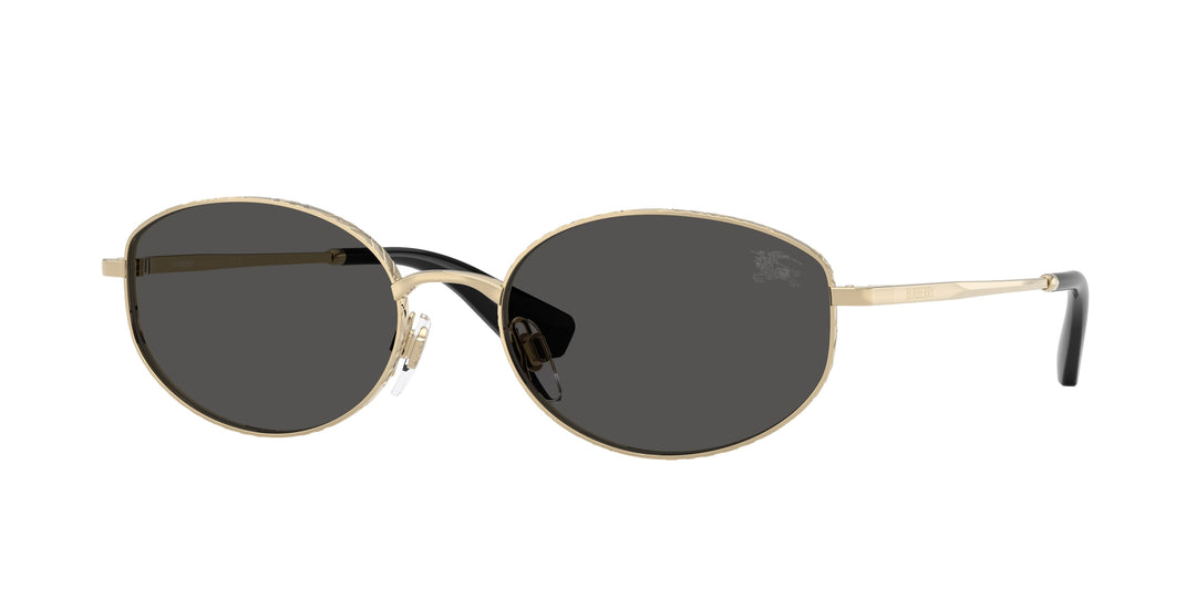 Burberry BE3169 110987 Dorado claro / Gris oscuro vista 1