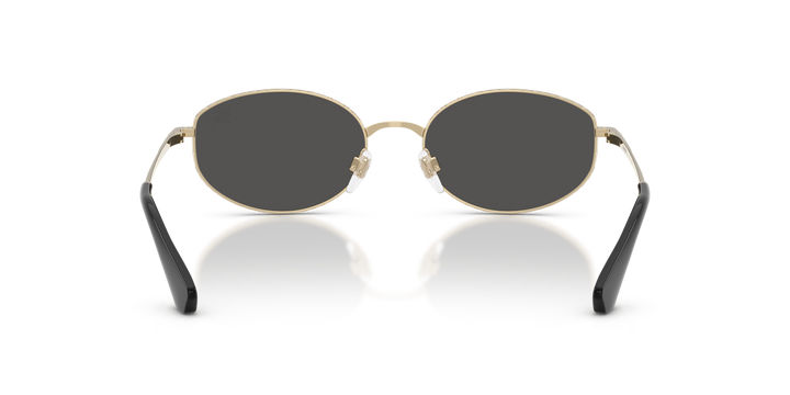 Burberry BE3169 110987 Dorado claro / Gris oscuro vista 4
