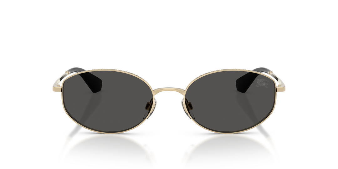 Burberry BE3169 110987 Dorado claro / Gris oscuro vista 5