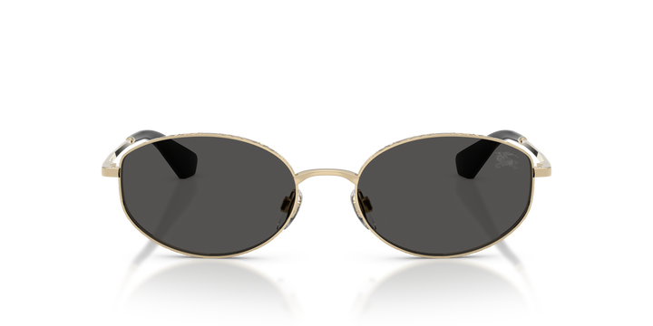 Burberry BE3169 110987 Dorado claro / Gris oscuro vista 5