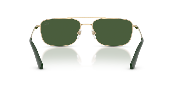Burberry BE3170 110971 Dorado claro / Verde oscuro vista 4