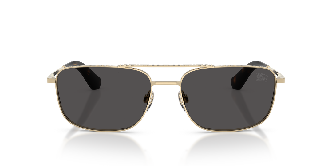 Burberry BE3170 110987 Dorado claro / Gris oscuro vista 5