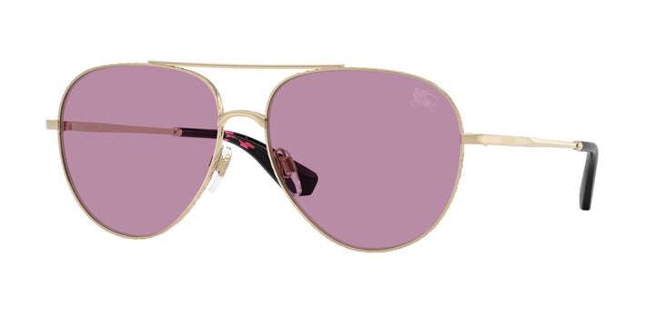 Burberry BE3172 110969 Dorado claro / Violeta oscuro vista 1