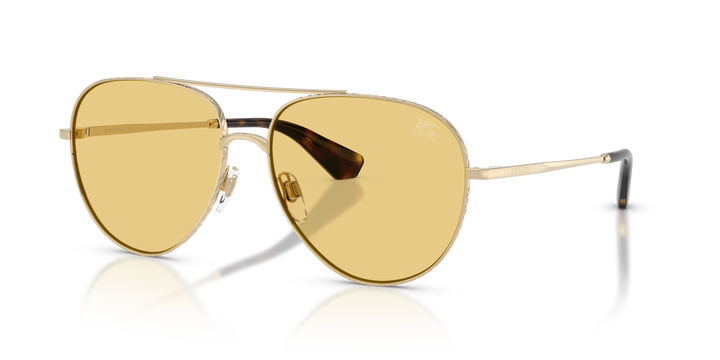 Burberry BE3172 110985 Dorado claro / Amarillo vista 2