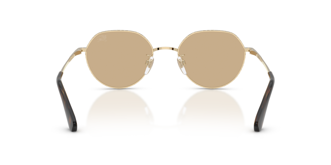 Burberry BE3173D 110973 Dorado claro / Marrón oscuro vista 4