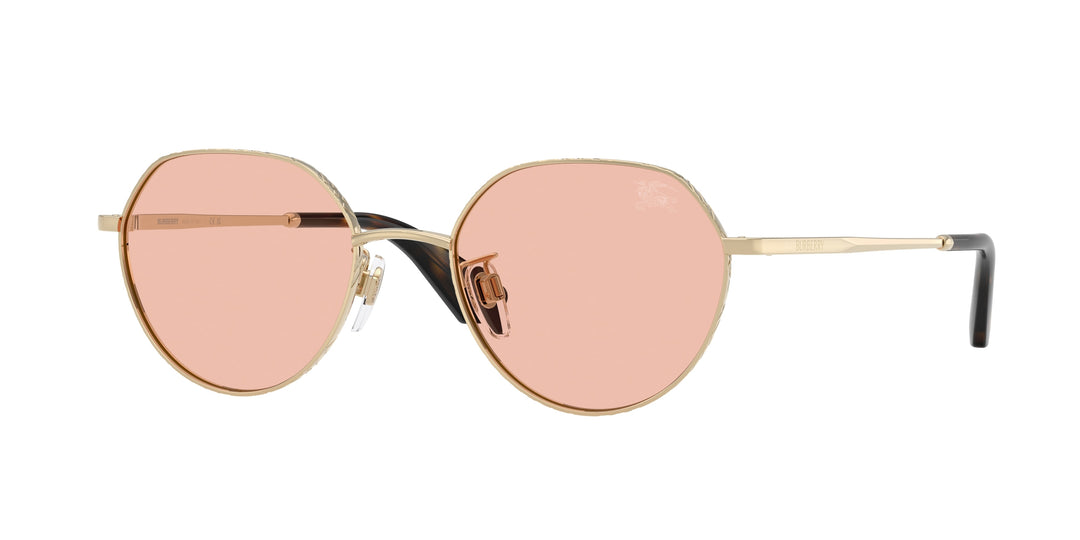 Burberry BE3173D 110984 Dorado claro / Rosa oscuro vista 1