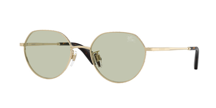 Burberry BE3173D 1109/2 Dorado claro / Verde claro vista 1