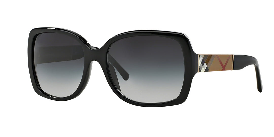 Burberry BE4160 34338G Negro / Gris degradé vista 1