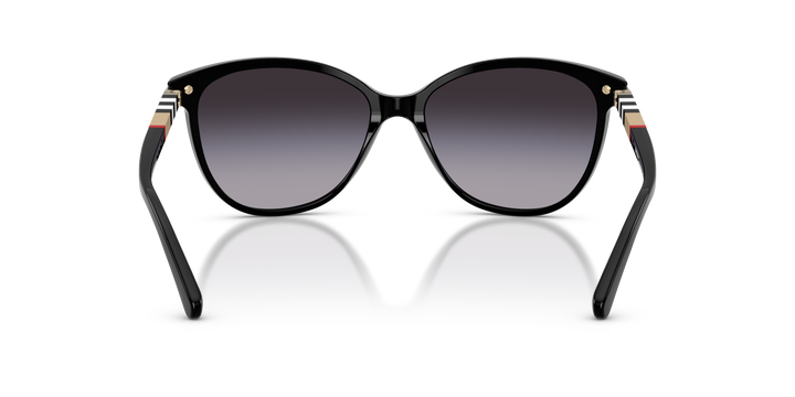 Burberry BE4216 30018G Negro / Gris degradé vista 4