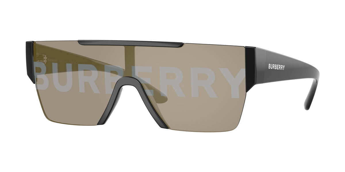 BURBERRY BE4291 · 38mm / Negro / Gris Burberry Plateado/Dorado