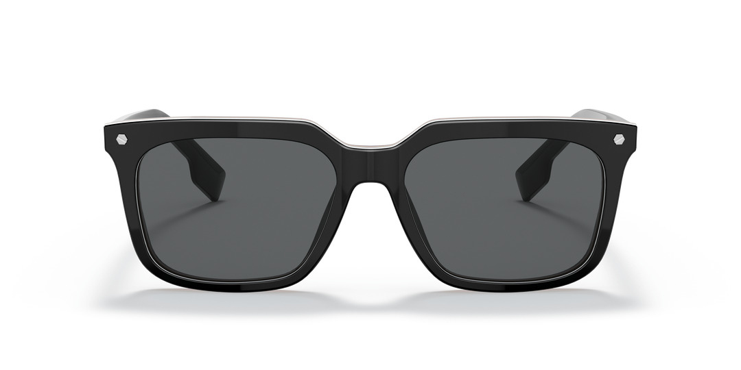 Burberry BE4337 379887 Negro / Gris oscuro vista 5