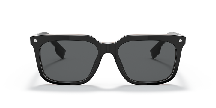 Burberry BE4337 379887 Negro / Gris oscuro vista 5