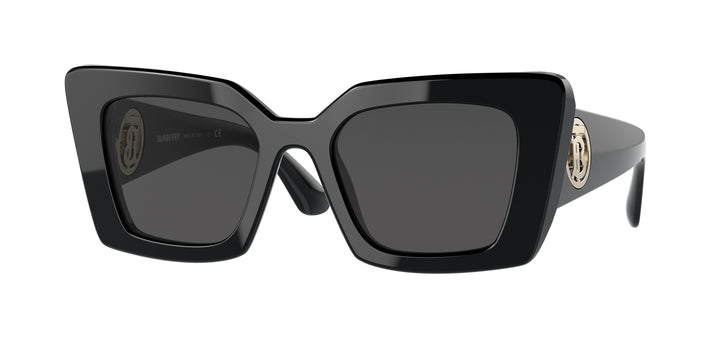 Burberry BE4344 300187 Negro / Gris oscuro vista 1
