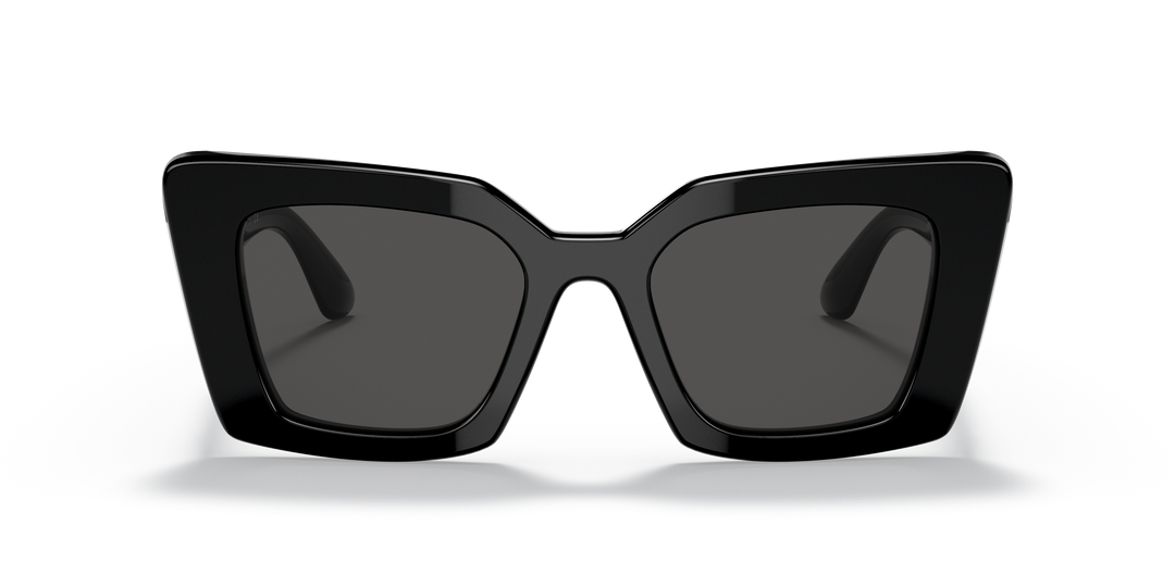 Burberry BE4344 300187 Negro / Gris oscuro vista 5