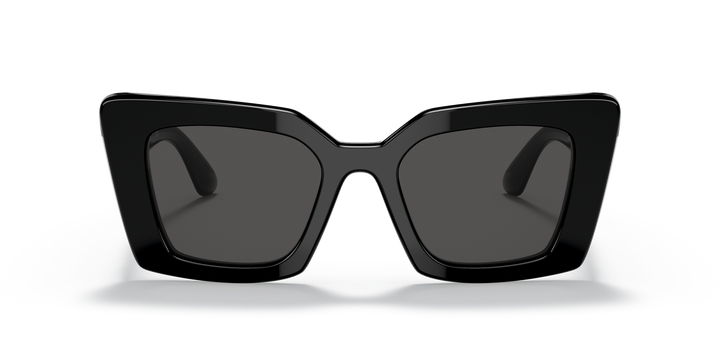 Burberry BE4344 300187 Negro / Gris oscuro vista 5