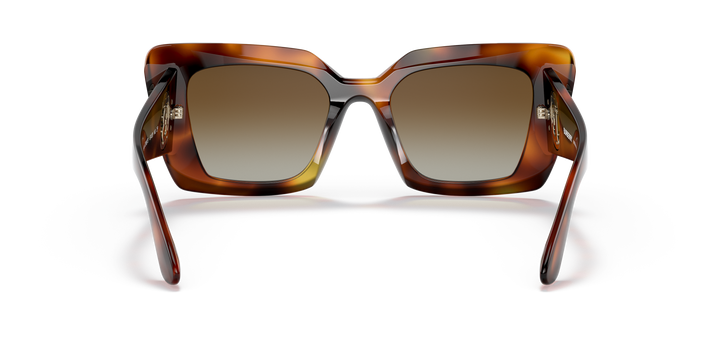 Burberry BE4344 3316T5 Havana claro / Marrón degradé polarizado vista 4
