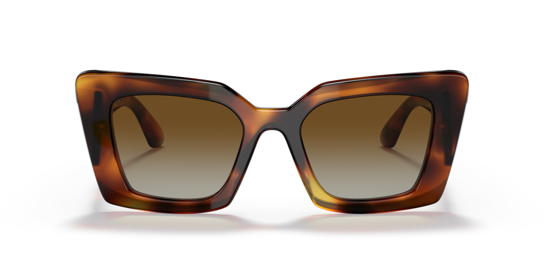 Burberry BE4344 3316T5 Havana claro / Marrón degradé polarizado vista 5