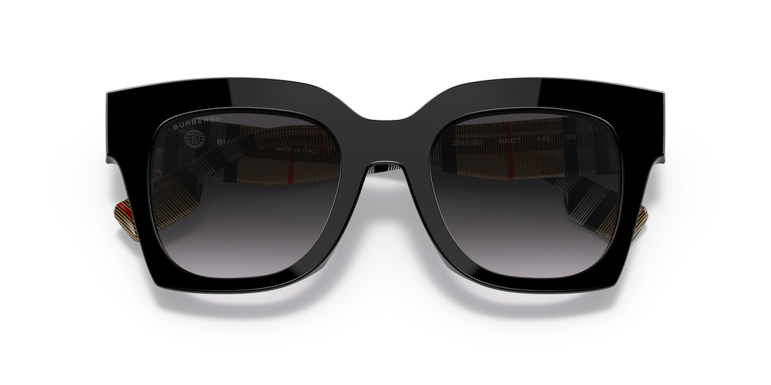 Burberry BE4364 39428G Negro / Gris degradé vista 6