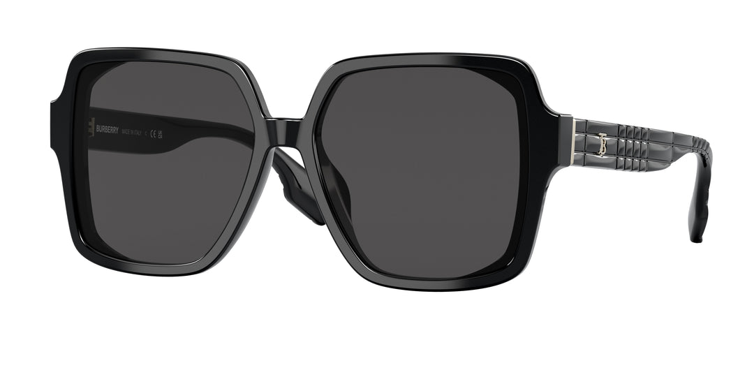 Burberry BE4379D 300187 Negro / Gris oscuro vista 1